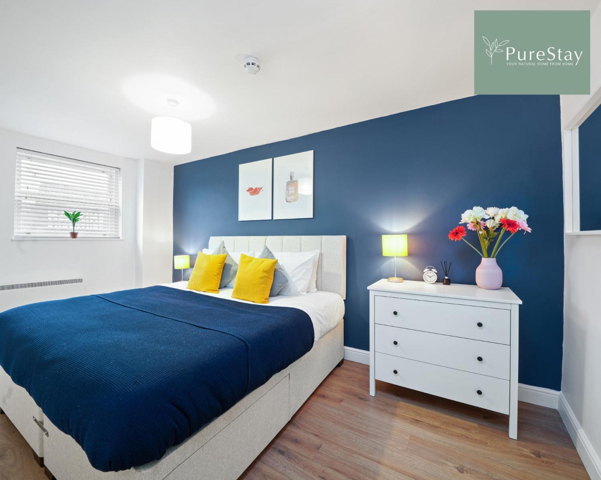 Stunning Two Bed Leamington Apartment With Free Wifi By Purestay Short Lets & Serviced Accommodation Exterior foto